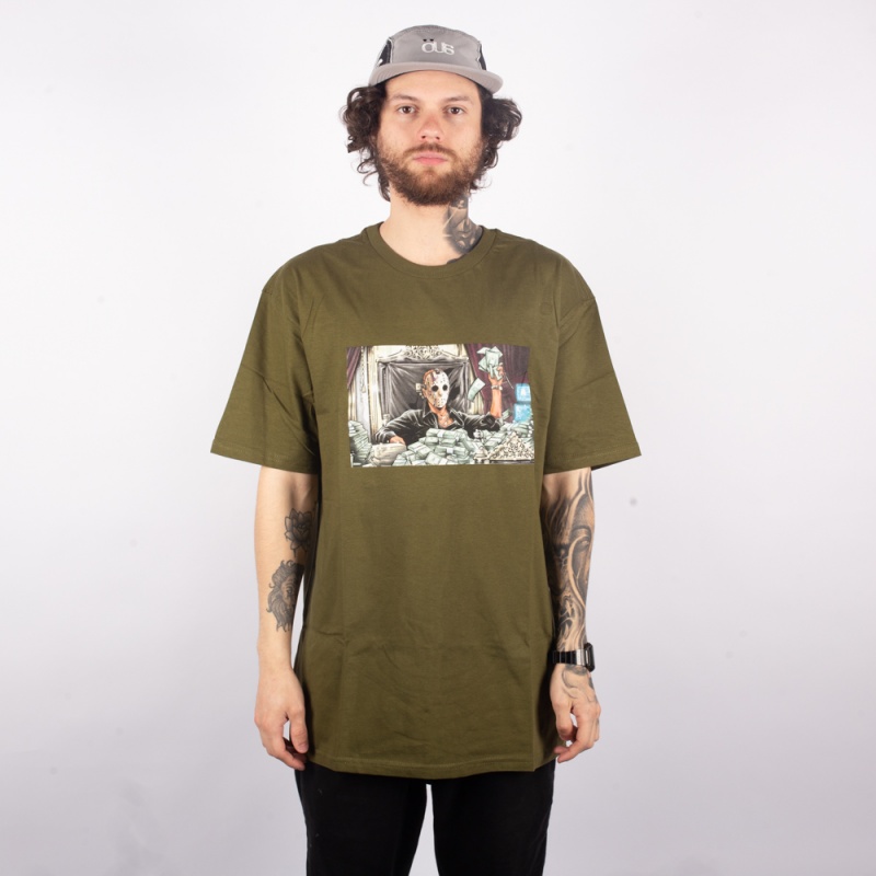 Camiseta Dgk Working Verde